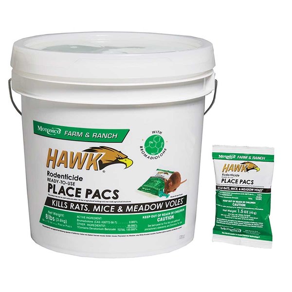 Motomco Hawk Bait Chunx and Place Pacs 31186